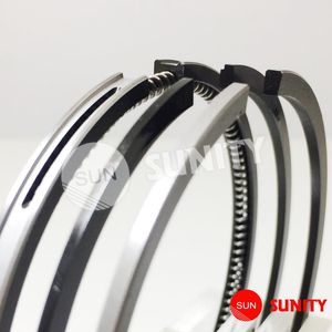 Pièces de moteur diesel de haute précision pour chariot élévateur à fourche, tracteur, segments de piston ER700 ER1400 taille 84 mm pour Kubota - Product Image 1