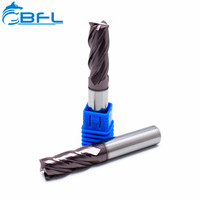 BFL Endmill-Molino plano de carburo sólido, 4 Flat Endmill con HRC55, en venta