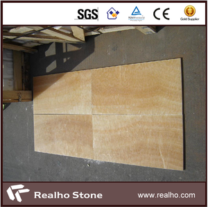 Corazón <span class=keywords><strong>de</strong></span> Cristal <span class=keywords><strong>de</strong></span> color Naranja oscuro Miel Ónix Azulejo <span class=keywords><strong>De</strong></span> Piso - Product Image 4