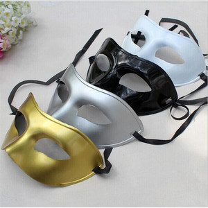 <span class=keywords><strong>Masque</strong></span> de mascarade pour <span class=keywords><strong>homme</strong></span> en vente chaude, déguisement, masques vénitiens, <span class=keywords><strong>masque</strong></span> en plastique demi-visage, plusieurs couleurs au choix - Product Image 1