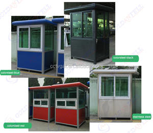 Protector de ventana de boleto de transacción de acero portátil a prueba de agua tradicional para entrada de fumadores de Hotel casas de contenedores centinela para - Product Image 4