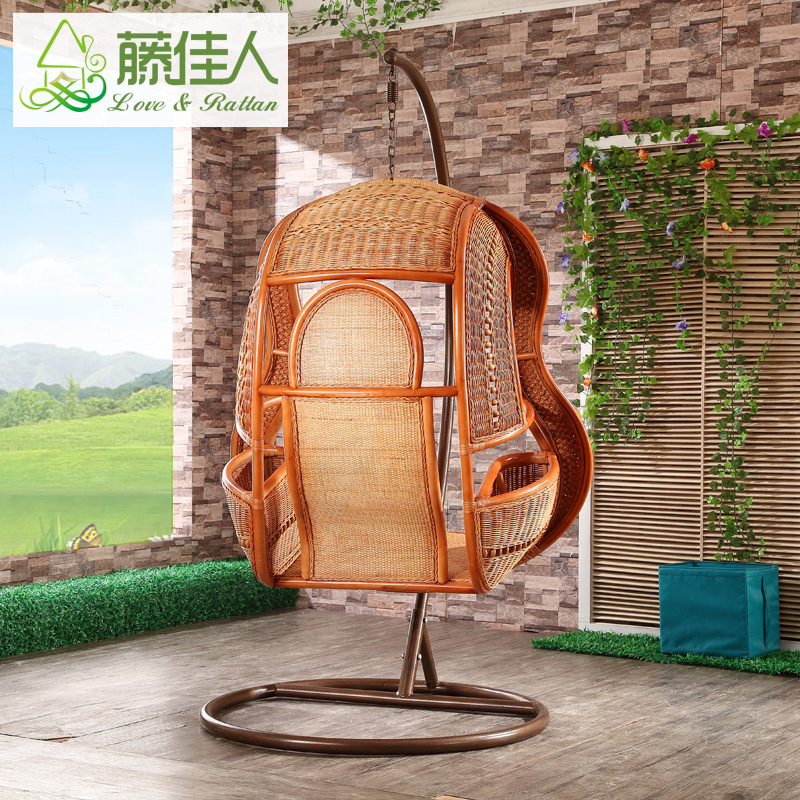 Hochwertiger klassischer Hngesessel aus echtem Rattan-Bambus mit Stnder|  Alibaba.com