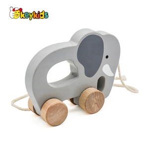 Juguete de Arrastre para Niños Más Vendido, Juguete de Madera de Alta Calidad para Bebés, Juguete de Empujar y Tirar W05B084 - Product Image 6