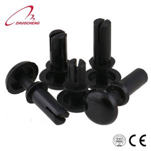 Prix d'usine Rivets ronds en <span class=keywords><strong>plastique</strong></span> noir et blanc de marque ZC, diamètre 3 mm, zingués, M3-M36 - Product Image 3