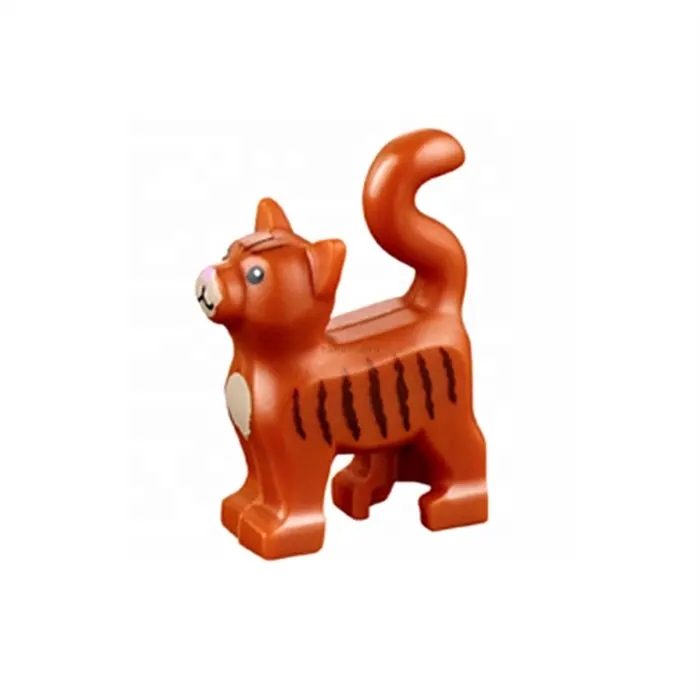 China biggest kids toy PANDATOYS building block branded manufacturer Small Animal toy Brick Cat block for girls gifts (NO.13786)