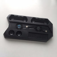 Soporte Vertical para ventilador de refrigeración, base de estación de carga para mando de consola PS4 Pro/PS VR/PS
