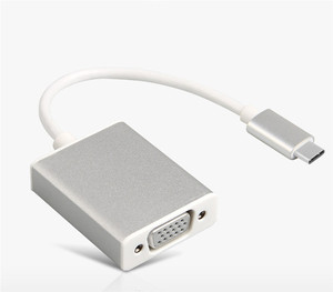 อะแดปเตอร์ USB C เป็น VGA USB 3.1 ประเภท C สายอะแดปเตอร์ USB-C เป็น VGA ตัวเมียสำหรับแมคบุ๊ค ซัมซุง หัวเว่ย กูเกิล โครมบุ๊ก เอซุส - Product Image 5