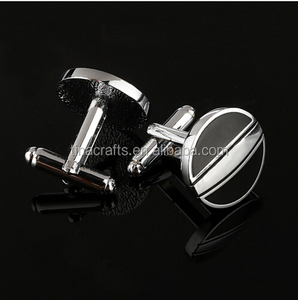 Nuevo llegan los hombres de la camisa de las mancuernas metal cobre hombres esmalte Pun ¢ o enlaces para el banquete de boda moda simple hombres camisa gemelos - Product Image 1