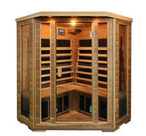 3 personas de cedro rojo sala de Sauna de infrarrojos - Product Image 1