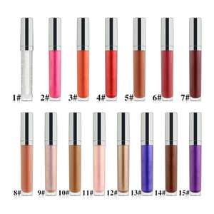 Proffesional makeup lip <span class=keywords><strong>gloss</strong></span> own brand Shine lip <span class=keywords><strong>gloss</strong></span> moisturizing s - Product Image 2