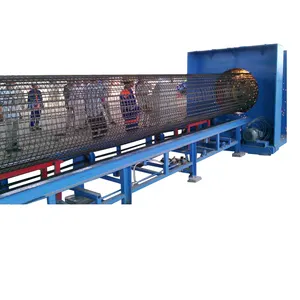 automatic steel wire concrete pile cage making machine