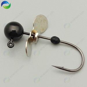 <strong>New</strong> Tungsten Propeller <strong>Jig</strong> Head Fishing <strong>Jig</strong> and Sinker - Product Image 2