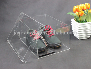 <span class=keywords><strong>Caja</strong></span> <span class=keywords><strong>caja</strong></span>/almacenamiento multiuso <span class=keywords><strong>de</strong></span> acrílico claros del OEM para las zapatillas <span class=keywords><strong>nike</strong></span> - Product Image 2