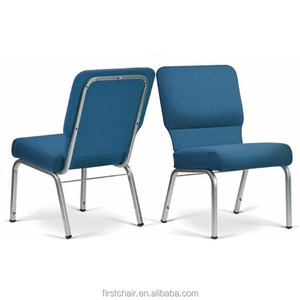Fabrieksleverancier stapelbare metalen kerkstoelen HM-C12 - Duurzame gebruikte kerkstoelen te koop, opklapbare banken voor auditorium en kapel - Product Image 5