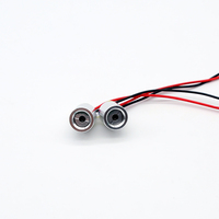 Módulo Láser de Punto Rojo de 650nm y 100mW, Módulo Láser de Diodo para Bombilla Láser
