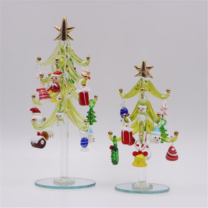 Special DIY HandBlown Lampwork <strong>Glass</strong> <strong>Tree</strong> for Christmas Ornaments - Product Image 2