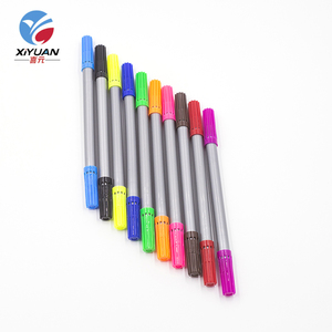 XY échantillon gratuit <span class=keywords><strong>Double</strong></span> <span class=keywords><strong>pointe</strong></span> <span class=keywords><strong>feutre</strong></span> <span class=keywords><strong>pointe</strong></span> eau couleur stylo ensemble plus récent haute qualité <span class=keywords><strong>pointe</strong></span> Fine Art marqueurs peinture vente chaude outil de dessin - Product Image 3