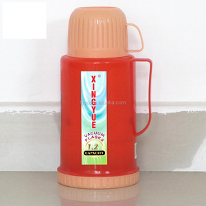 Nieuwe <span class=keywords><strong>design</strong></span> plastic thermosfles vacuümfles glazen binnenkant thermos draagbare geïsoleerde vacuümfles - Product Image 4