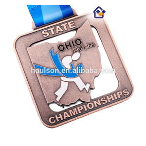 Kampioenschappen Foetale Vuist Judo Kung Fu Award Taekwondo Trofee Tin Medaillon Medailles - Product Image 3