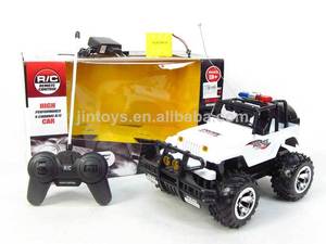 /r c cruz- país coche de policía <span class=keywords><strong>4</strong></span> maneras w/luz, de sonido& cargador - Product Image 1