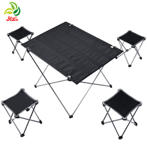 Yilu Trọng Lượng Nhẹ Xách Tay Cứng <span class=keywords><strong>Top</strong></span> Gấp Cắm Trại Bảng Với Lưới Lưu Trữ Tổ Chức Và Mang Theo Túi Cho Trong Nhà Và Ngoài Trời Sử Dụng - Product Image 4