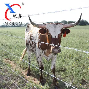 Cattle Barbed Wire/PVC Coated Barbed Wire with High Quality (Factory Price) for Sale