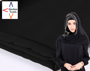100 Polyester Chính Thức Đen Cao Nhiều <span class=keywords><strong>Chiffon</strong></span> Cho Hijab - Product Image 1