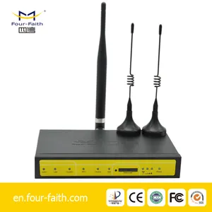 Industriale vodafone 3g wireless modem m2m 3g wifi router con slot per sim card con 4 LAN VPN router 3g esterno