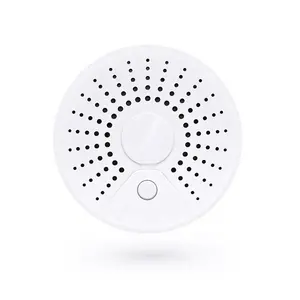 3V Battery Operated WIFI Gas Smoke Detector Smoke Alarm With APP Remote Control PST-WS001