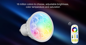 Keine blendung energiesparende FUT103 4W GU10 RGB + CCT Led-strahler smartphone wifi steuer Scheinwerfer - Product Image 4