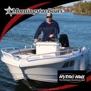 Motor morningstar boat for sale  fiji small center steering console fishing cruise speed racing patrol boat landing craft