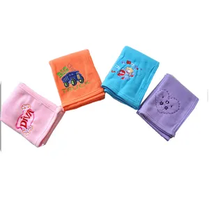 Polyester Polar Fleece Embroidery Soft Touch crochet Quick Easy Knit Baby Cuddle Blanket