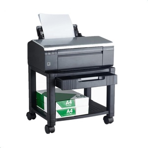 Home Office 2 Tiers Shelf <strong>Printer</strong> <strong>Stand</strong> Cart Machine <strong>Stand</strong> with Drawer - Product Image 1