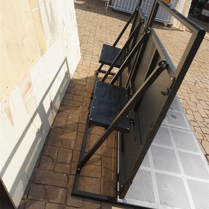 Barricata del palco della barriera del traffico per il controllo della folla in metallo pieghevole - Product Image 2