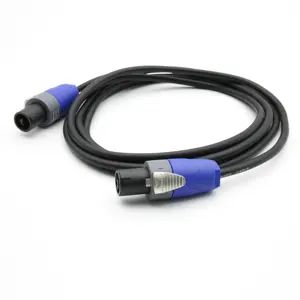 OFC 2芯1.25毫米音频扬声器电缆电线舞台扬声器扬声器电缆2极扬声器至扬声器