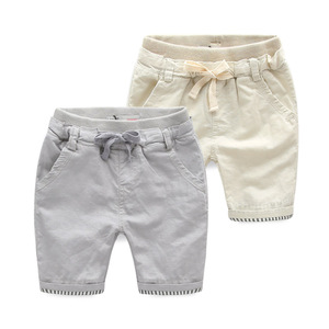 Shorts pour Enfants Garçons Gris - Confortable et Extensible - Taille