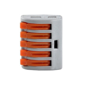 Gros WAGO 222 - 415 printemps levier poussoir adapter réutilisable câble 5 fio connecteurs 32A - Product Image 4