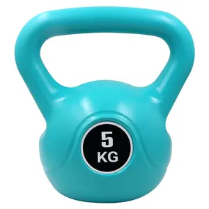 น้ำหนัก2.5/5/7.5/10กิโลกรัมฟิตเนสออกกำลังกาย Kettlebell สำหรับการออกกำลังกาย