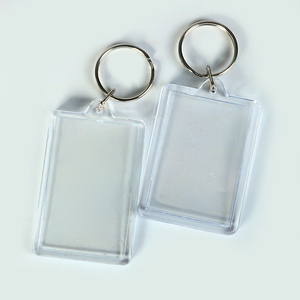Stampa personalizzata piazza keychain acrilico bianco - Product Image 4