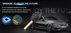 al por mayor auto Keys serie cubierta de cuero accesorio Shell 868 MHz dominante alejada del coche para BMW E46 E60 e90 - Product Image 6