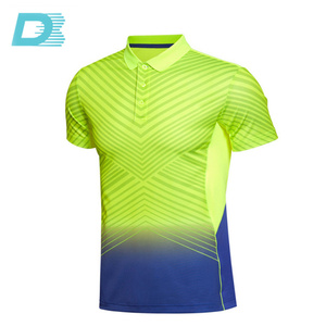 Sublimazione personalizzato Shopping Online India A Righe da Uomo <span class=keywords><strong>Polo</strong></span> T Shirt - Product Image 2