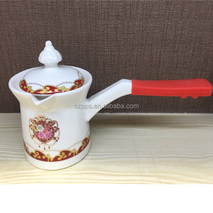 Juego de 3 Piezas de Ollas Calentadoras de Leche Turcas, Ollas Calentadoras de Café, Sartén de Porcelana - Product Image 2