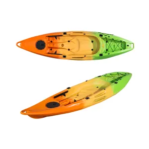 新 LLDPE 坐在顶部 2 人钓鱼皮艇塑料划艇为家庭