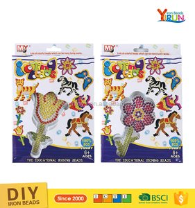 Juguetes de los niños 2018 hecho a mano de <span class=keywords><strong>la</strong></span> diversión DIY Fuse bead mini perler perlas - Product Image 1