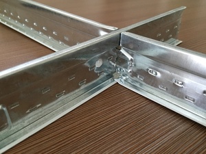 ราวเพดานทีบาร์แบบแขวนเพดานสำหรับกระเบื้องฝ้าเพดานพีวีซี - Product Image 4
