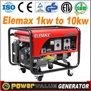 Groupe electrogene elemax 5kw 5 kva d'autres générateurs 4 course. essence groupe électrogène 220v( sh6500ex)