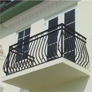 Top- vendita di finestra in ferro battuto balcone design