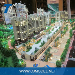 1/100 Maquette de la rue commerciale pour centre commercial/fabrication de modèles d'architecture - Product Image 2