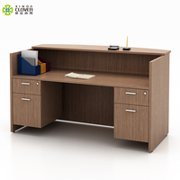 Table de réception moderne pour 2 personnes de taille Standard, petit bureau en bois, modèles de Table de réception