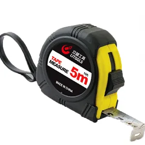 ABS+RUBBER 5 M 7.5 M OEM Steel Tape Measure in Inch with label